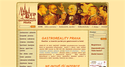 Desktop Screenshot of gastrorealitypraha.cz