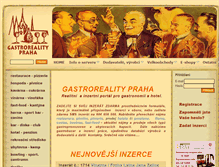 Tablet Screenshot of gastrorealitypraha.cz